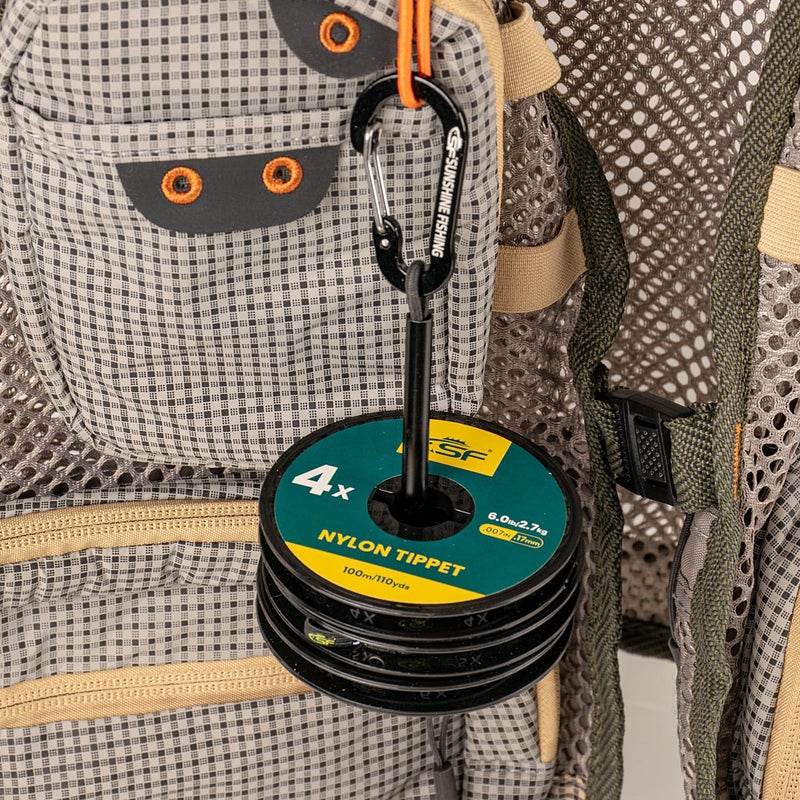 SF Clear Monofilament Nylon Tippet Line Fly Fishing Tippets Leaders Trout # 75M 2X 1 Pack - Image 5